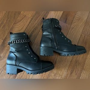 Black Combat Boots